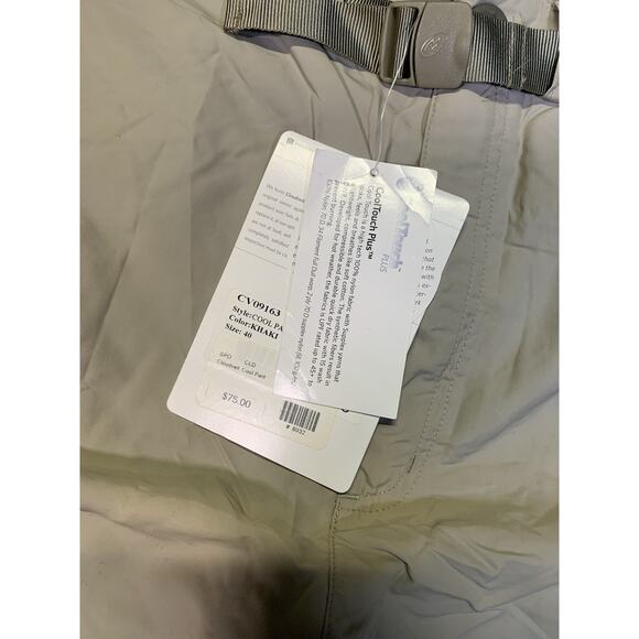 Cloudveil Cool Touch Plus Pants Hiking & Fishing Belted Mens 40 Y2K NWT Gorpcore - Picture 4 of 14